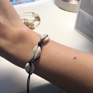 Adjustable Shell Bracelet